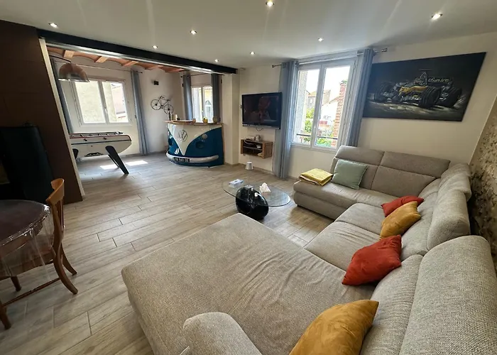 Ferienhaus Spacieuse Maison De A Proximite Des Plages Torreilles